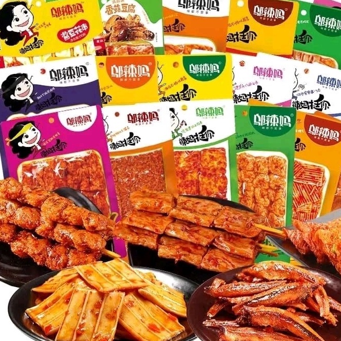 

KODE O99I Wulama Latiao spicy snack cina viral 1ml Latiao Miss Ti