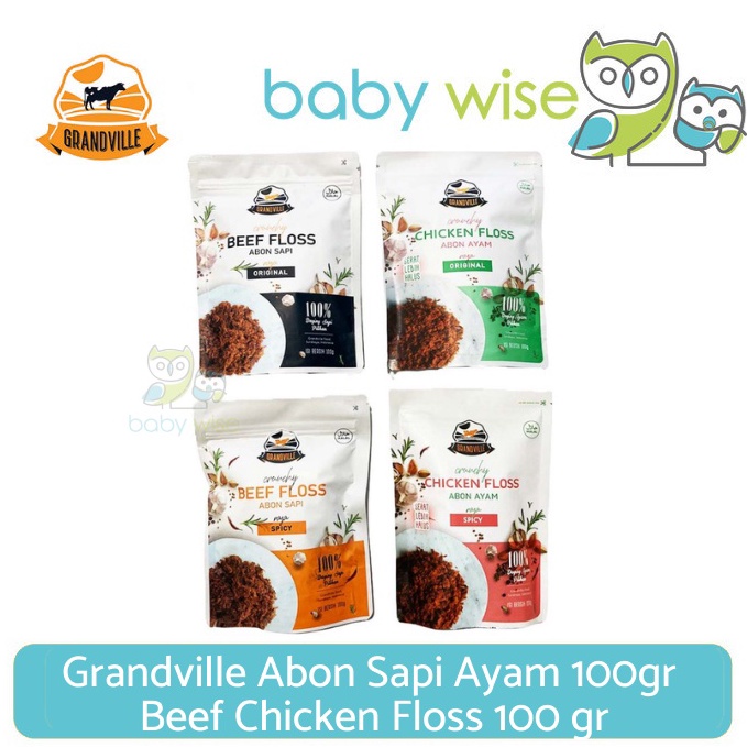 

KODE P65H Grandville Abon Sapi Original 1gr Abon Anak No MSG Halal Mpasi BB Booster MPASI Bayi Penambah Berat Badan