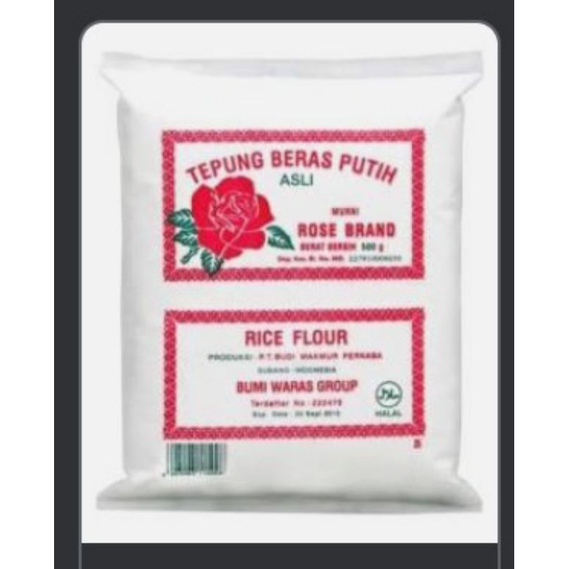 

Tepung beras Ros brand 500gr