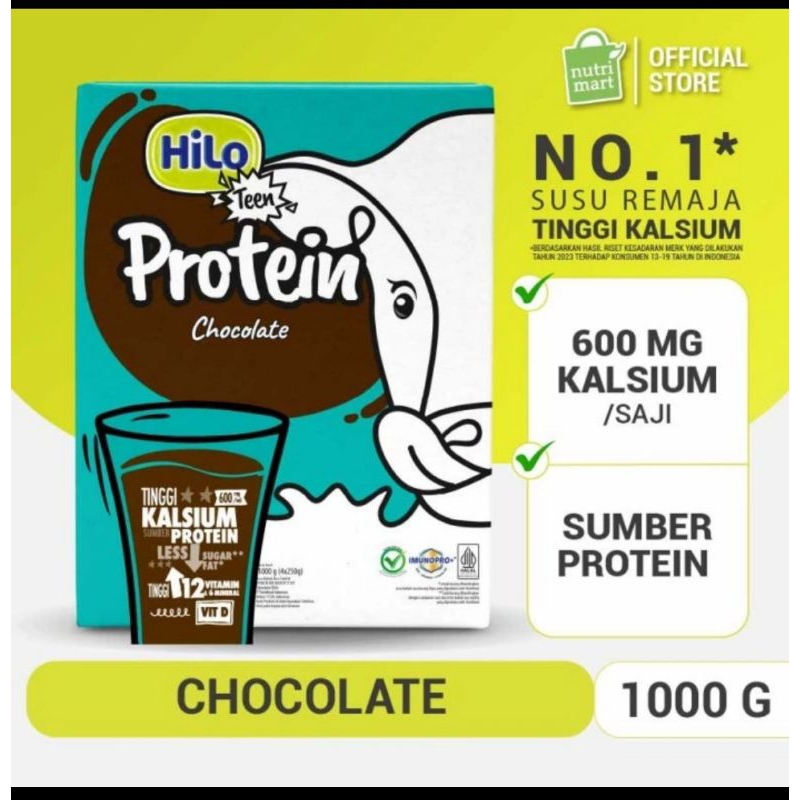 

Hilo Teen Chocolate 1000 Gram Hilo Vanilla Caramel Susu Tinggi Kalsium 1Kg