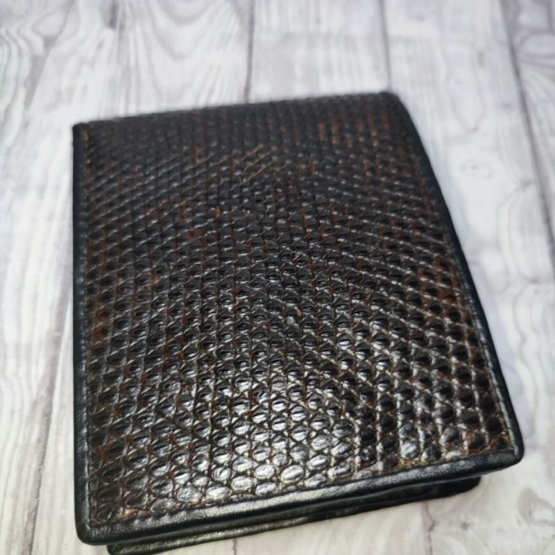 Dompet Kulit Asli Original Biawak Tempahan Awet Tahan Lama  Dompet Pria