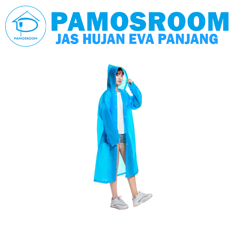 Pamosroom Jas Hujan Eva Jas Hujan Dewasa Jas Hujan Korea Mantel Hujan Jas Hujan All Size Unisex Wate