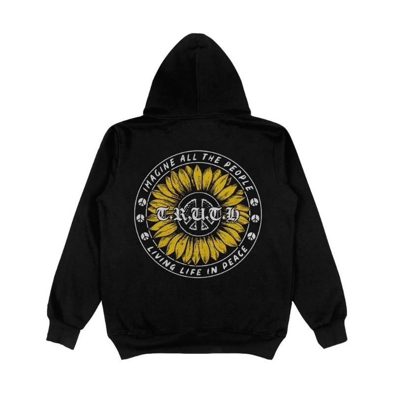 -COZYOFFSHOPP-HOODIE IMAGINE ALL THE PEOPLE-PRIA/WANITA