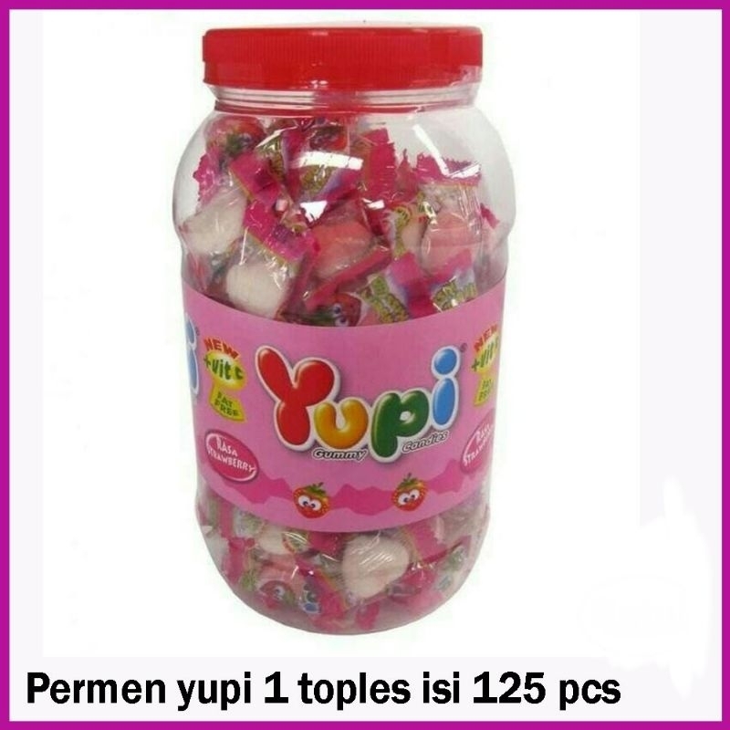 

Yupi Toples Strawbery Kiss 300gr