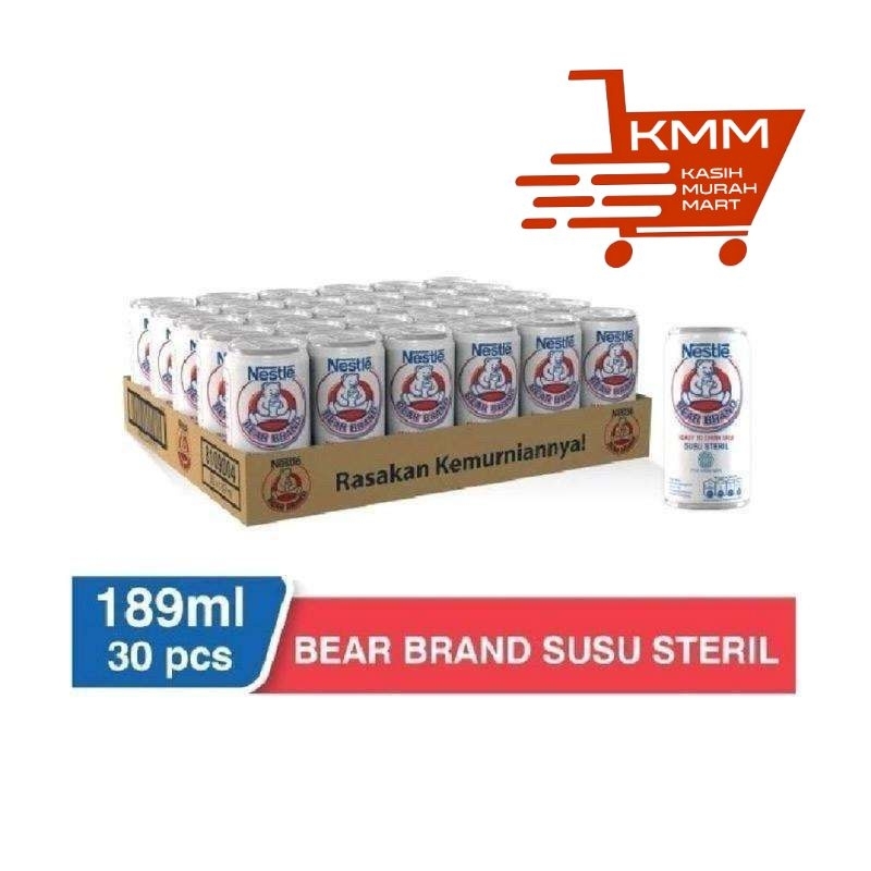 

SUSU BERUANG 189ML 1 DUS ISI 30 PCS