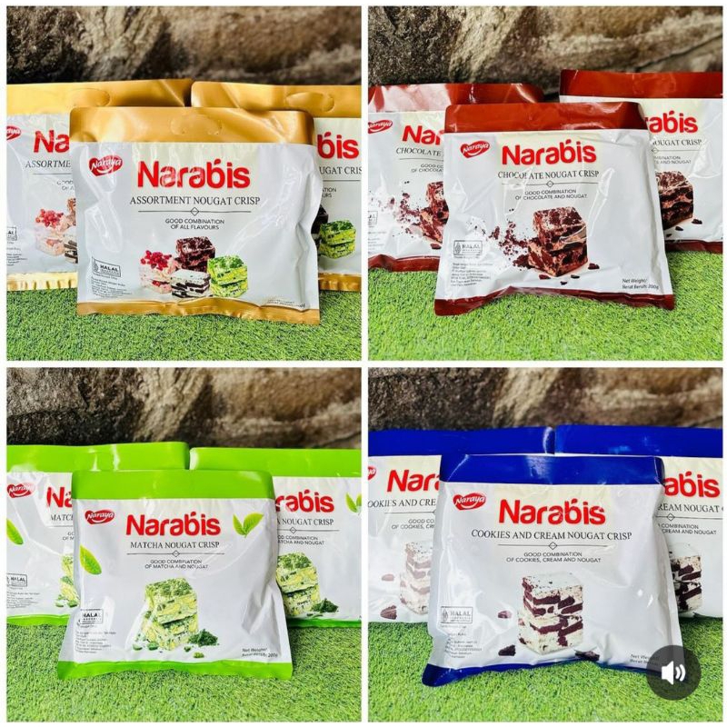 

NARABIS NOUGAT CRISP NARAYA 200GR