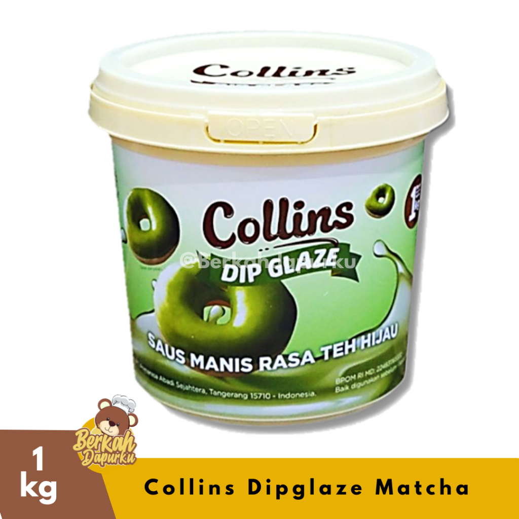 

Collins Dip Glaze Matcha Selai 1Kg COD Selai Murah