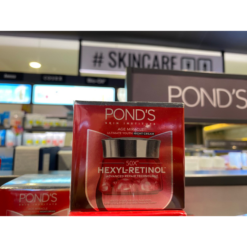 night cream ponds age miracle 50g