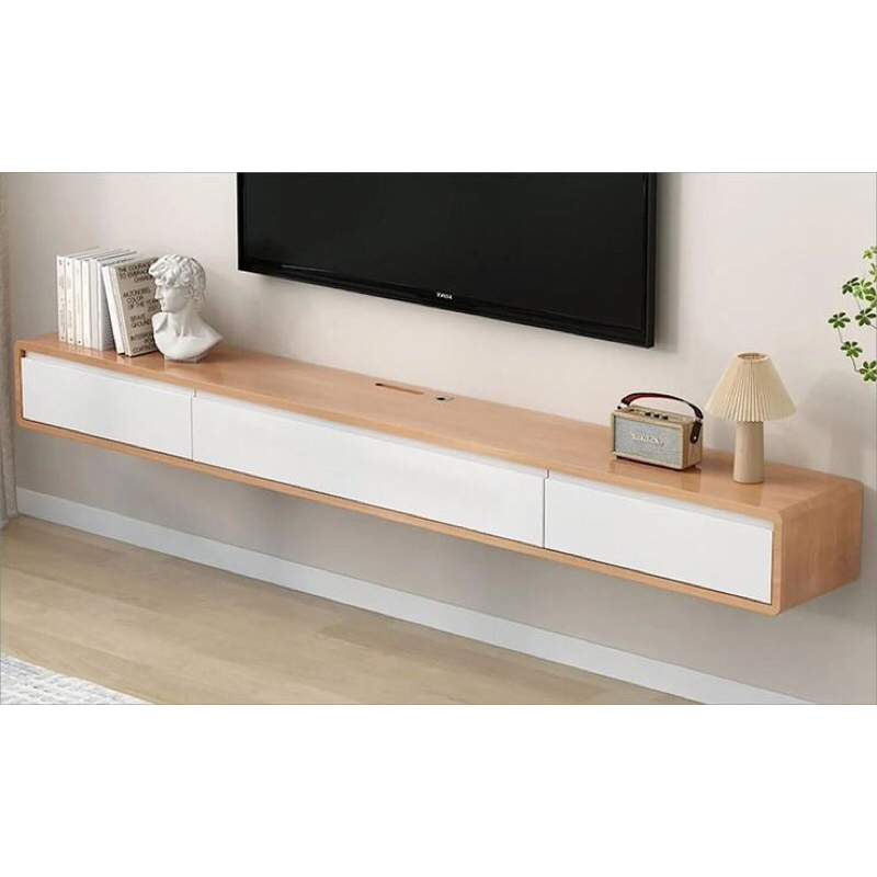 meja tv gantung minimalis uk 150cm Meja TV gantung minimalis  Rak TV gantung Minimalis Lemari TV Din