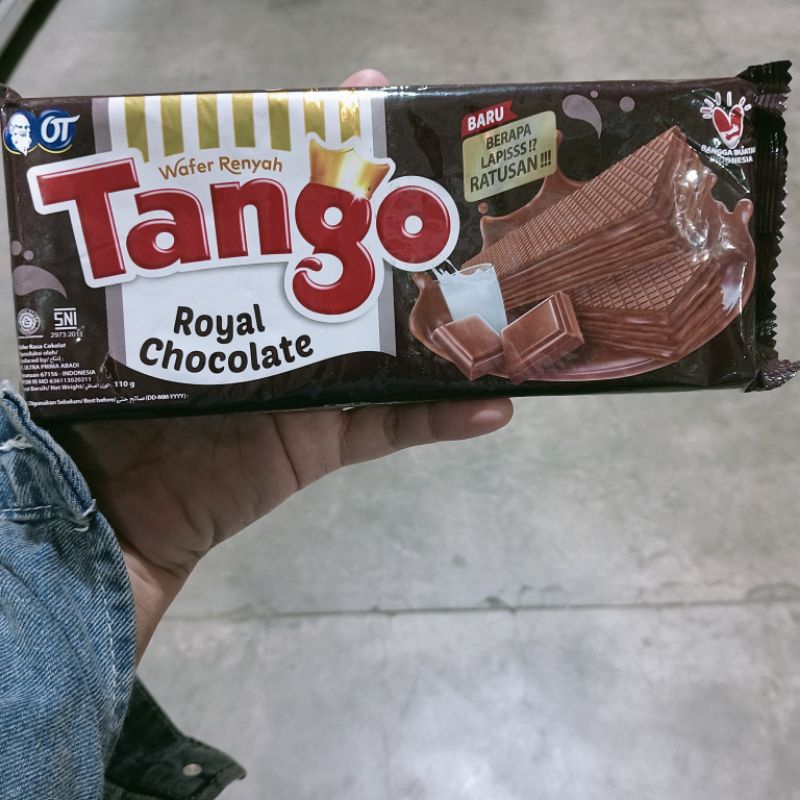 

Tango wafer chocolate dan vanilla 110g (ex bulan 9 2024)