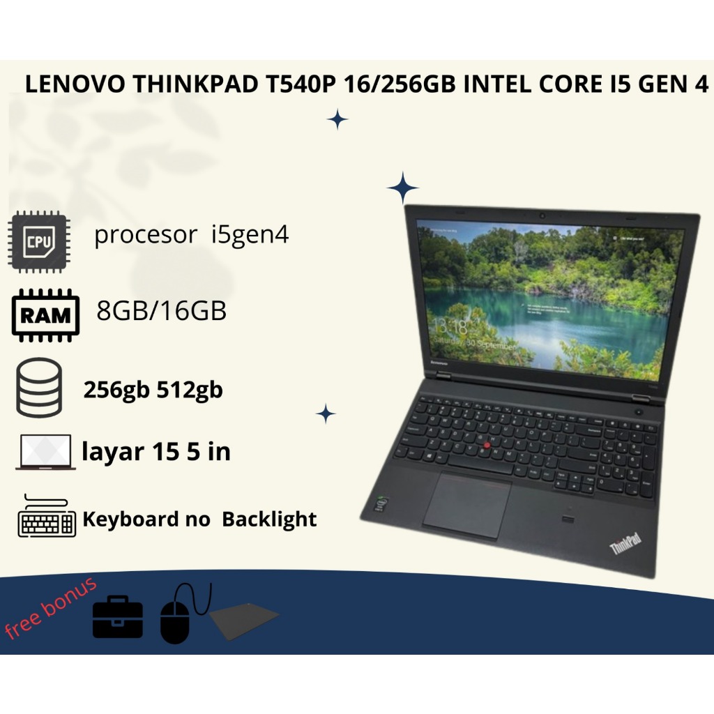 Lenovo Thinkpad T520 i5  T540P T550  T560 T560 i7 T570  T570 i5 T580