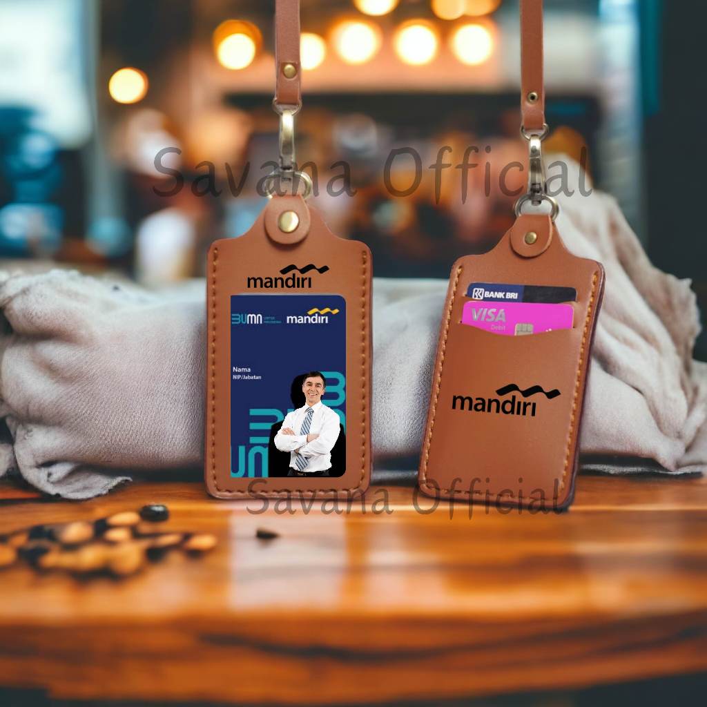 

Id card holder nametag custom logo dan tulisan