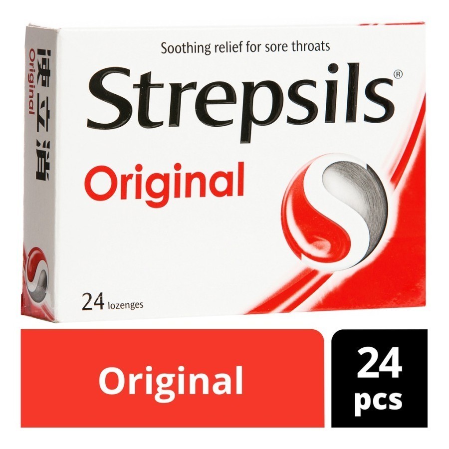 

Strepsils Lozenges Box - Original/ Singapore