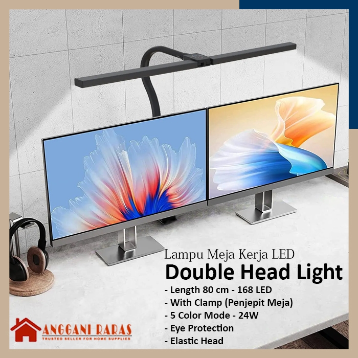 Lampu Kerja Lampu Jepit Meja Lampu Belajar LED Lampu Monitor PC Lampu Arsitek Gaming Room Tangkai Fl