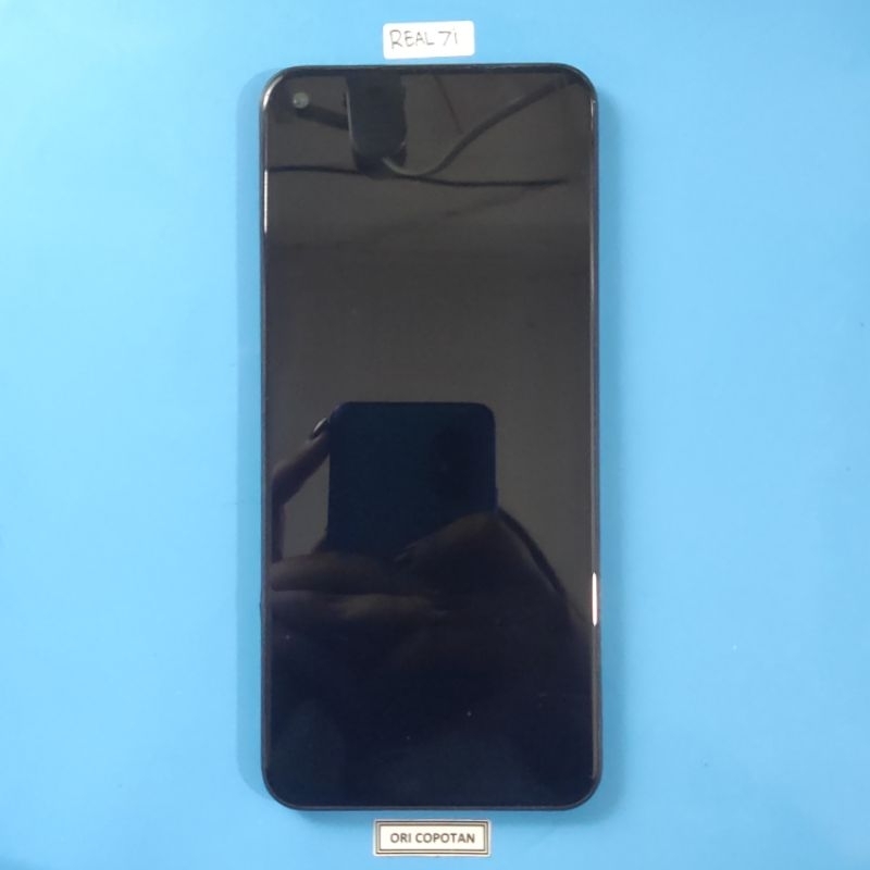 SATU SET LCD FULLSET PLUS FRAME REALME 7I ORIGINAL COPOTAN