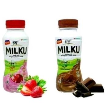 

MILKU SUSU UHT STRAWBERRY MILKU COKLAT