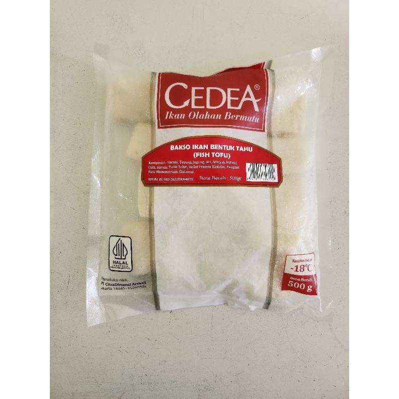 

Fish Tofu Cedea 500 gram