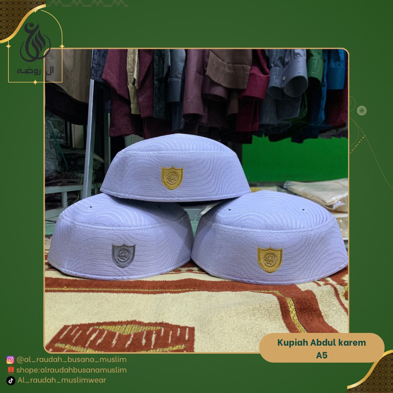 KOPIAH/PECI ABDUL KAREEM A5