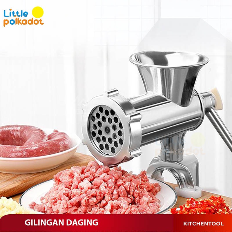 12inch Gilingan Multifungsi Penggiling Gilingan Daging Blender Daging Stainless Penggiling Daging Ma