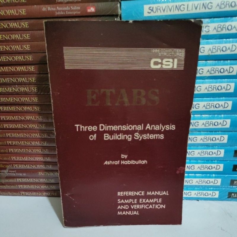 Buku Original - Buku Import Etabs Three Dimensional Analysis Of Building Systems