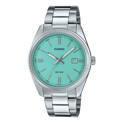 Casio Original Pria Tiffany MTP-1302PD-2A2VEF Stainless Steel Strap