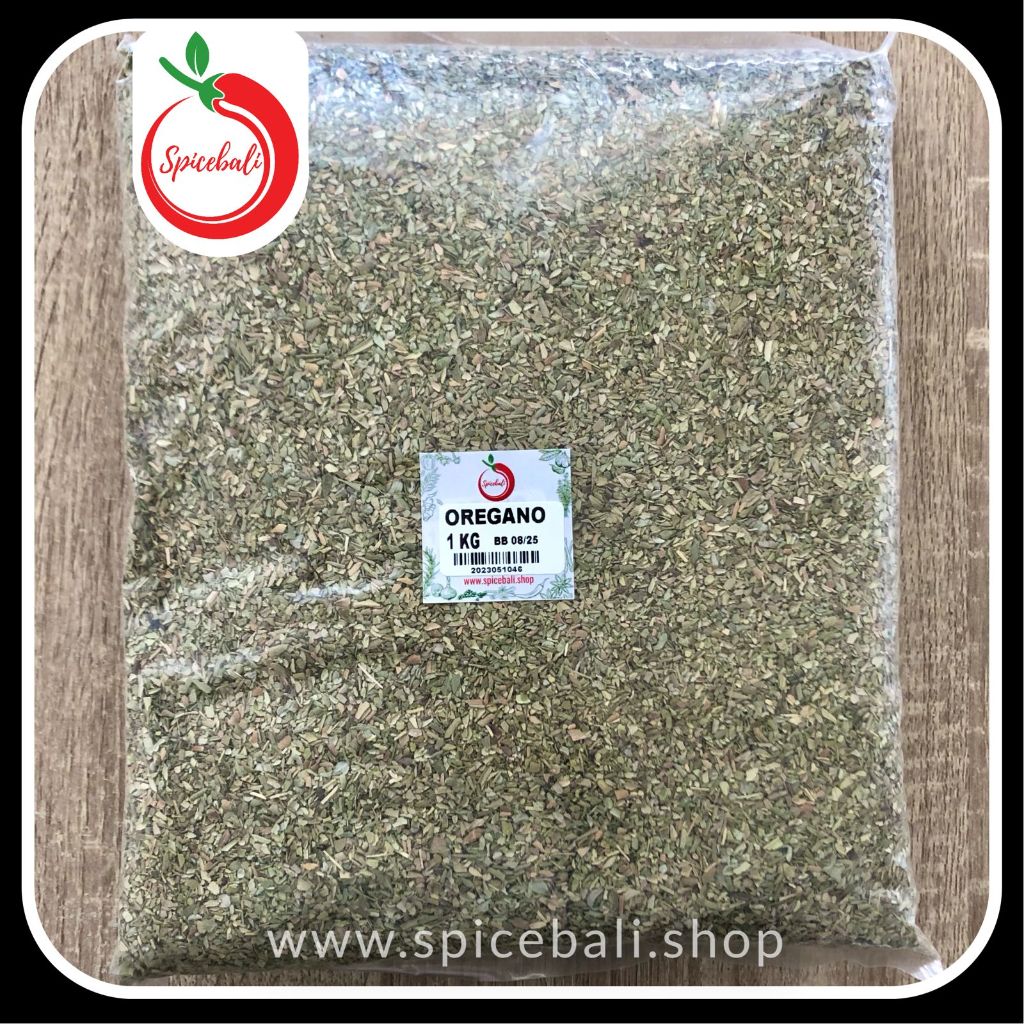 

Daun Oregano Kering 1 kg / Dried Oregano Flakes 1 kg / Dry Oregano Leaves / Oregano Kering