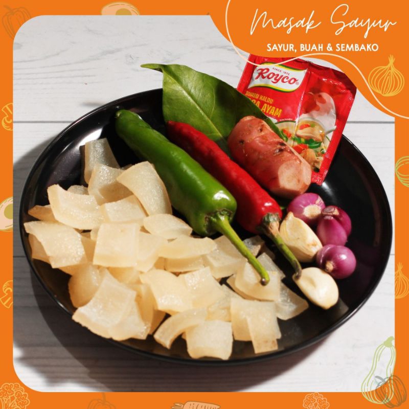 

Paket Masak Sayur Tumis Kikil / Oseng Kikil