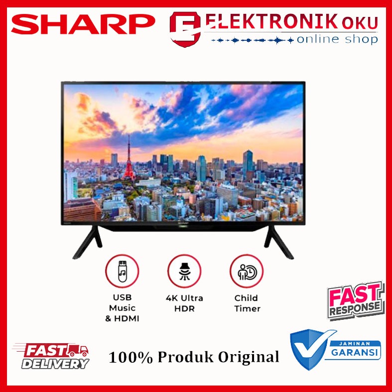 SHARP LED TV SMART TV 32 INCH