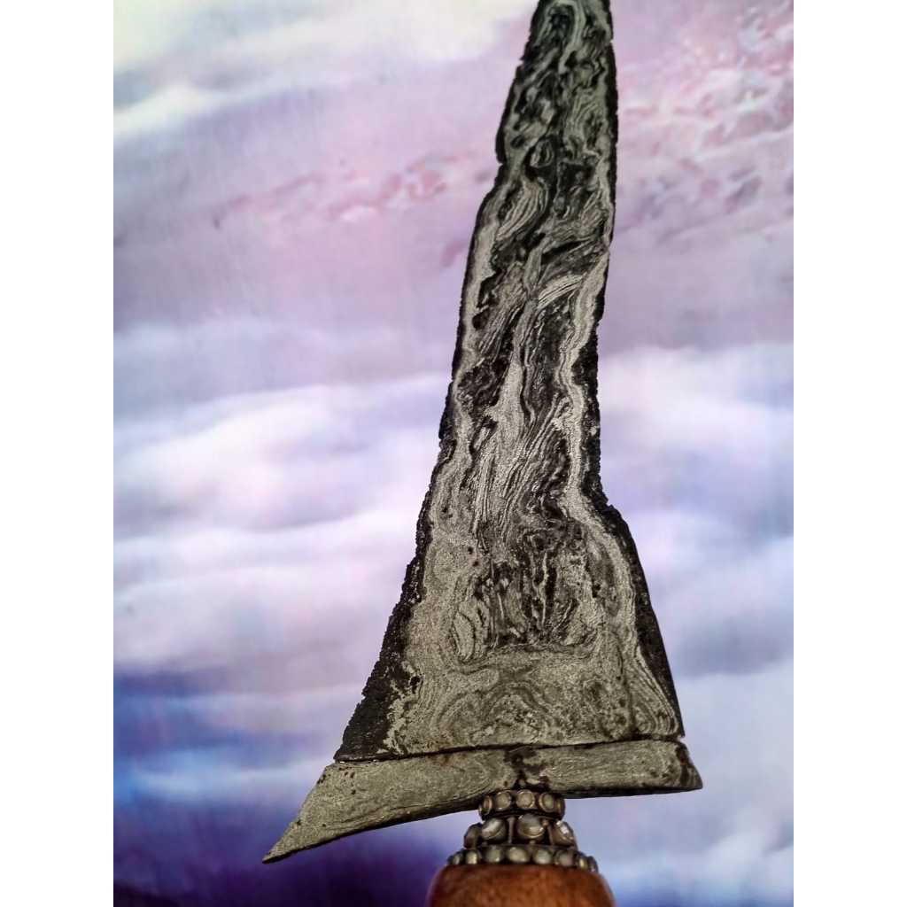 keris dapur langka, bethok gumbeng original, kondisi sepuh, era pajajaran, warangka sandang walikat 