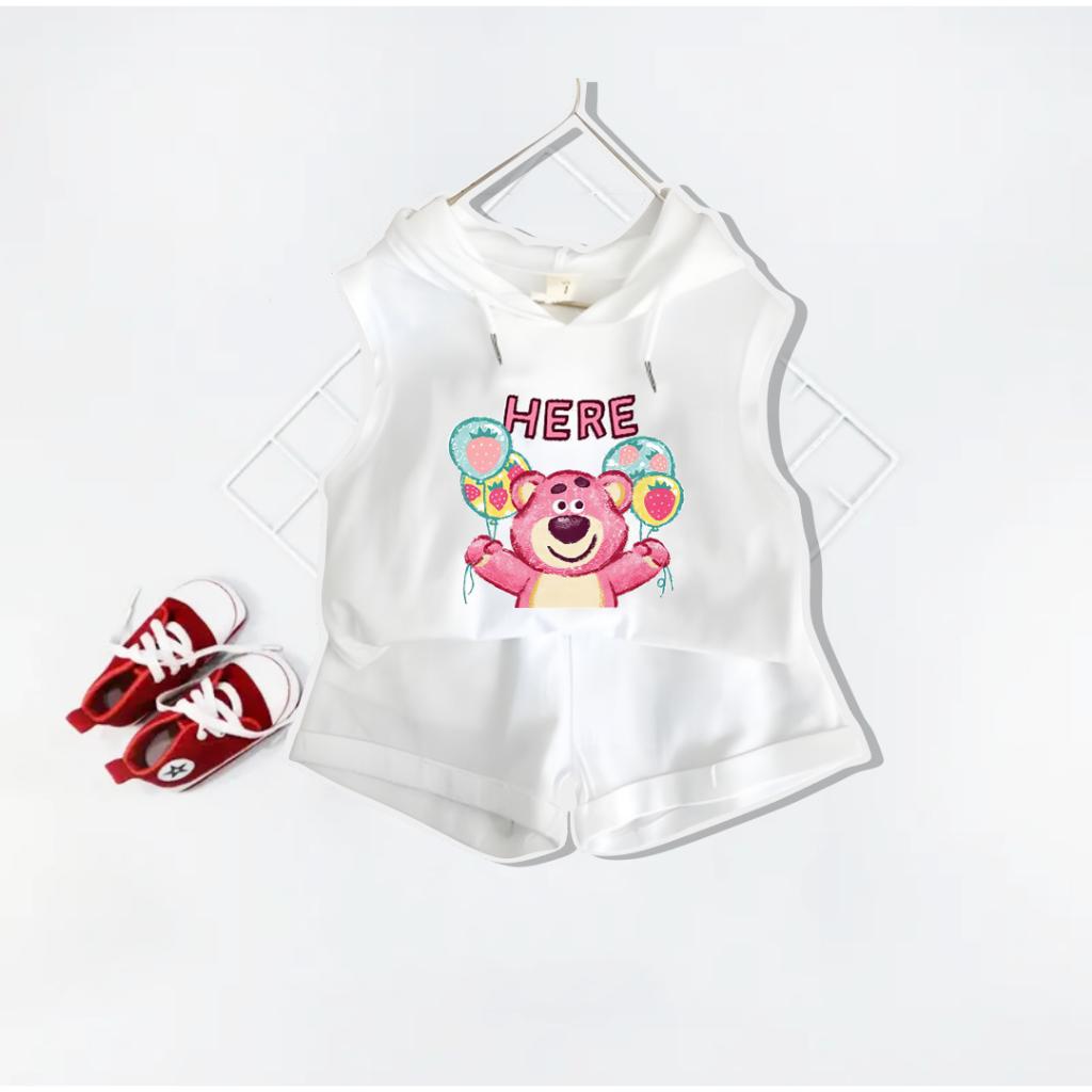 CLSTORE Setelan Singlet Anak 1-6 Tahun LOTSO HERE