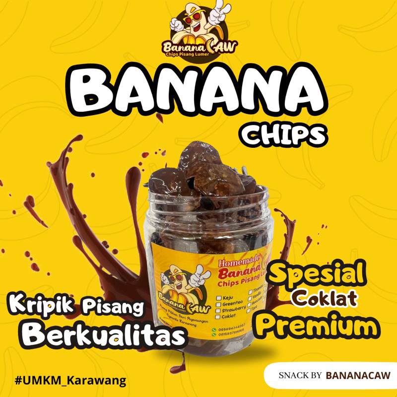 

keripik Pisang Chips BananaCAW