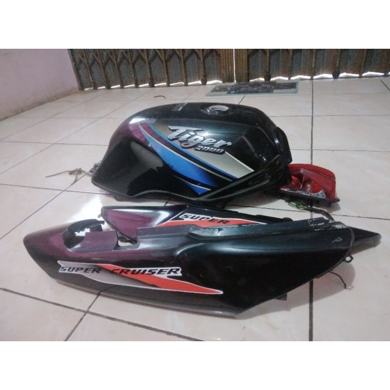 body set tiger lama keadaan bagus original