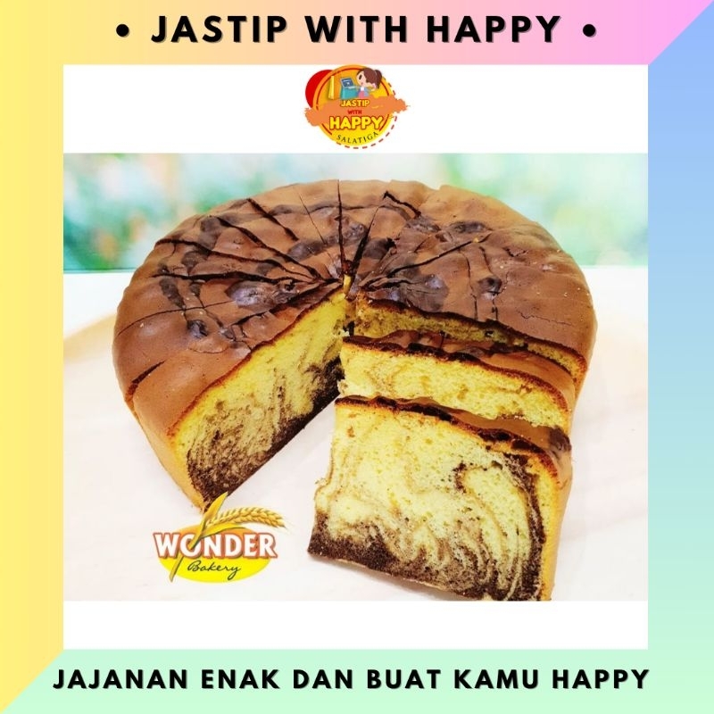 

Roti Bolu Marmer Dus Besar Diameter 23cm Wonder Bakery Salatiga