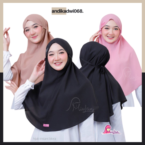 [TERBARU] MIULAN BERGO SALWA / JILBAB BERGO BY MIULAN HIJAB INSTAN PREMIUM / Kerudung MiuLan Instant