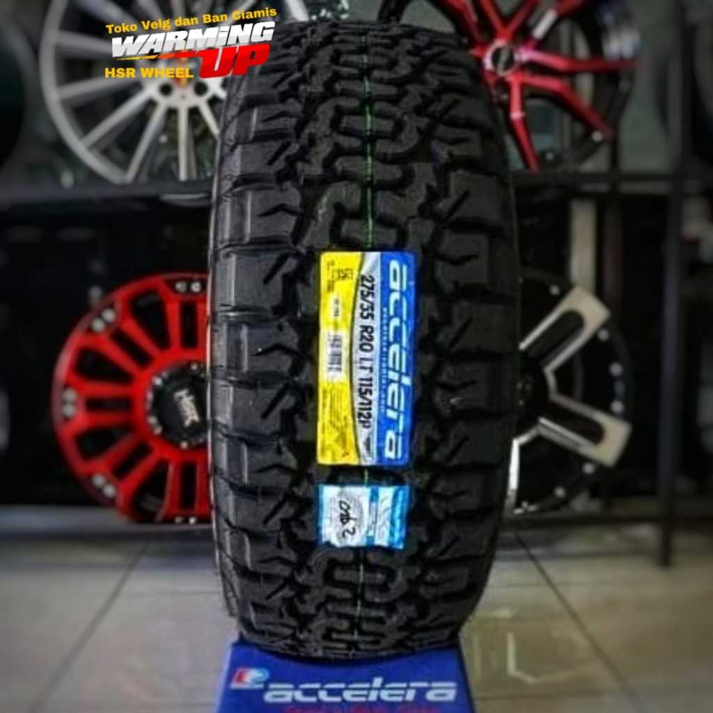 Ban Mobil Fortuner Ukuran 275 55 Ring 20 ACCELERA CT TUBLES BAN LOKAL