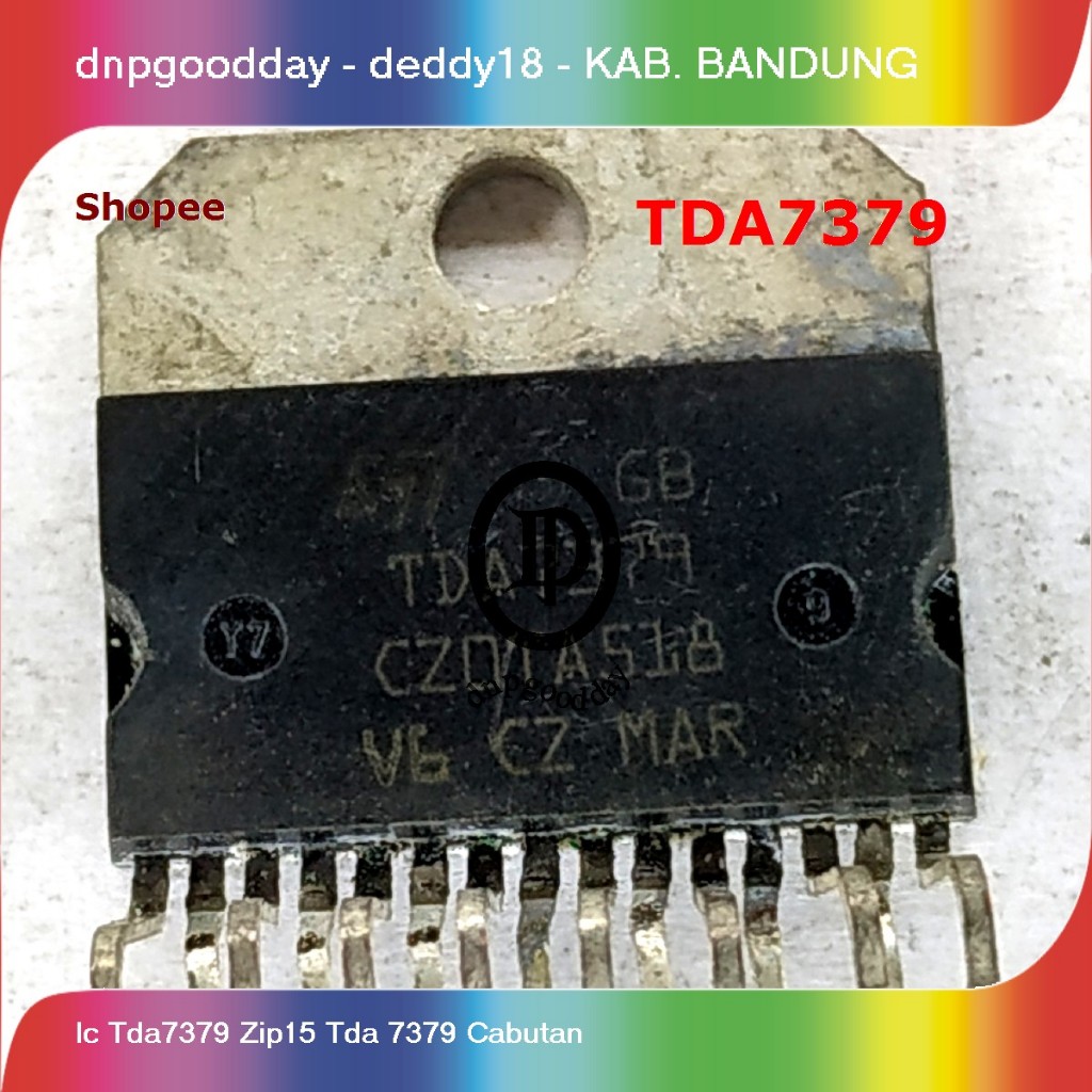 ic tda7379 zip15 tda 7379 cabutan