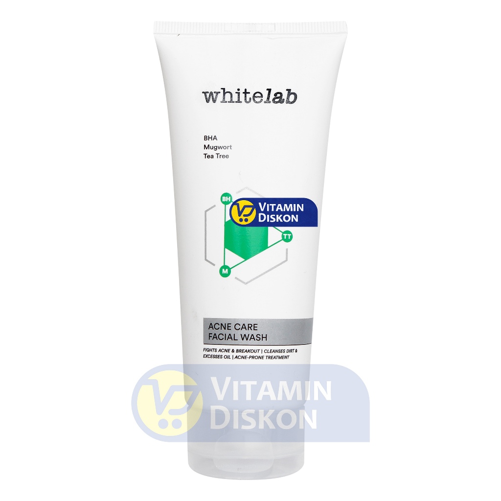 WHITELAB ACNE CARE FACIAL WASH 100GR
