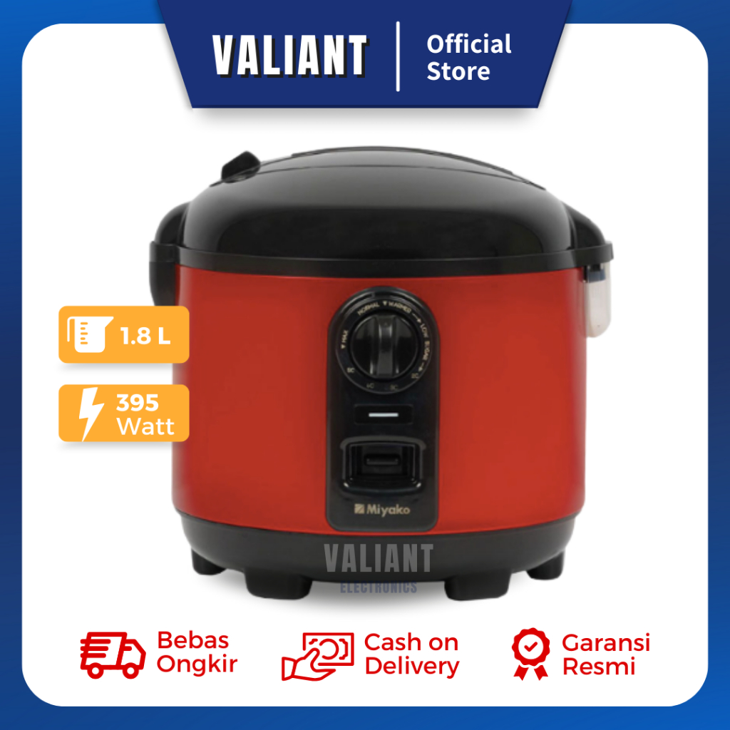 Miyako Magic Com Rice Cooker Low Sugar Carbo 5in1 MCM-721 LST – 1.8 Liter