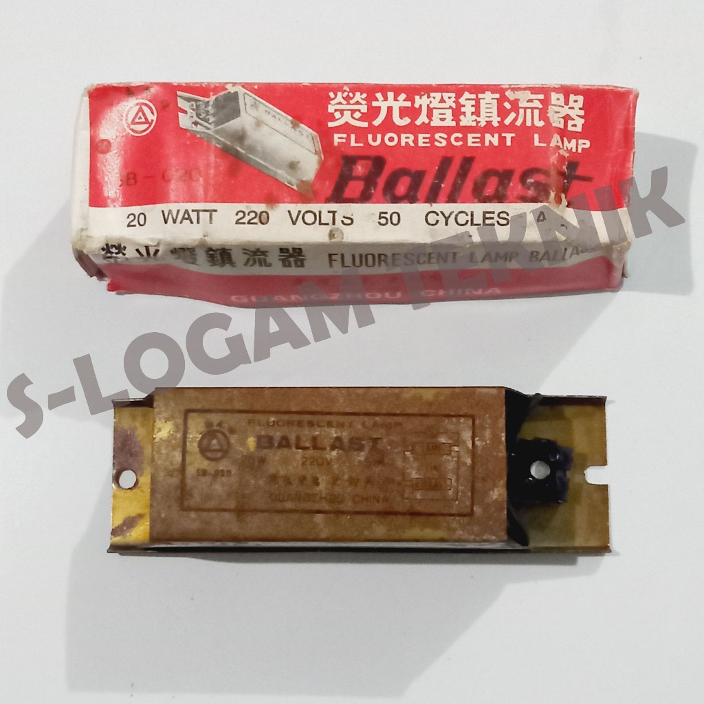Travo Fluorescent Lamp BALLAST 20W 220V/50Hz Trafo Lampu TL SB 020