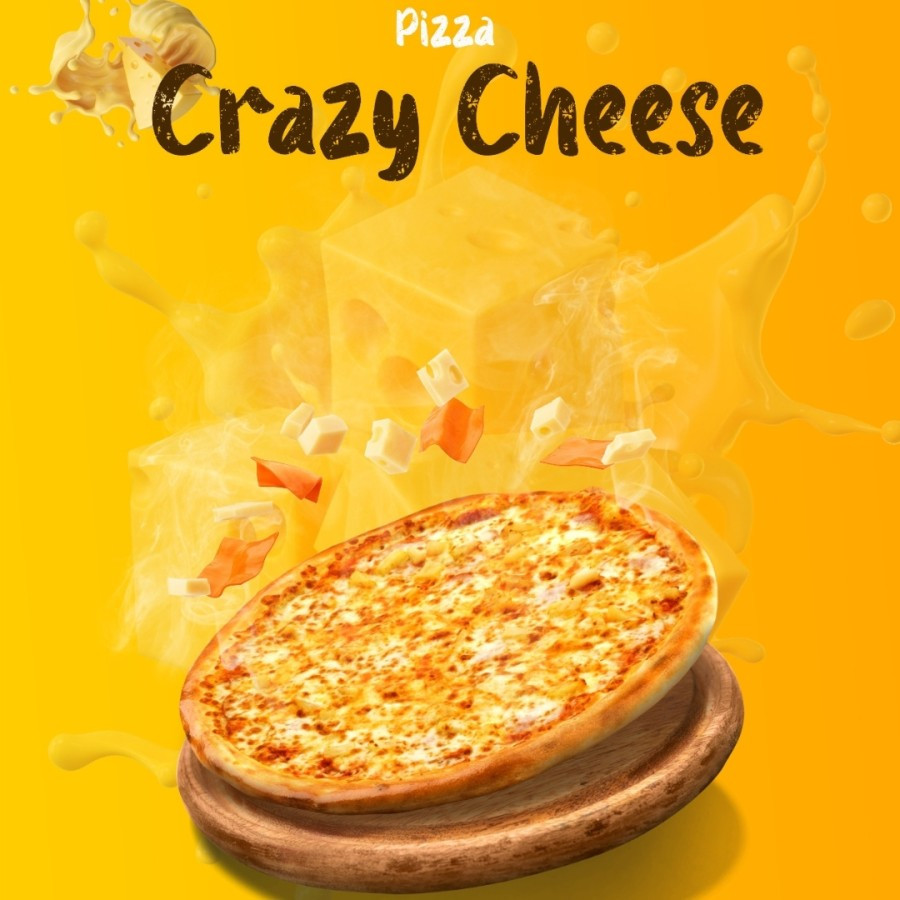 

D'Cheese Pizza Keju Pepperoni Tuna Meat Murah Enak Halal Diameter 20cm