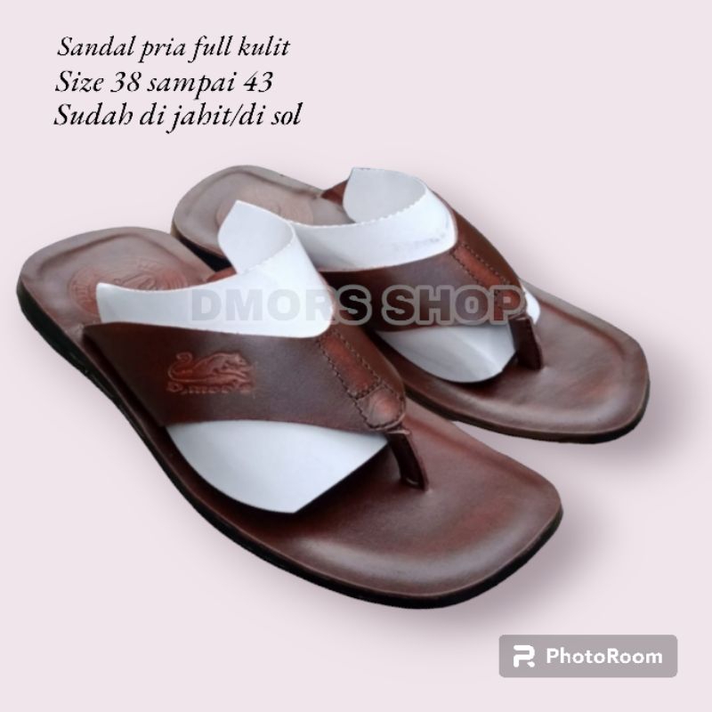 DMORS/sandal sendal pria asli kulit jepit swalow JP01 Original