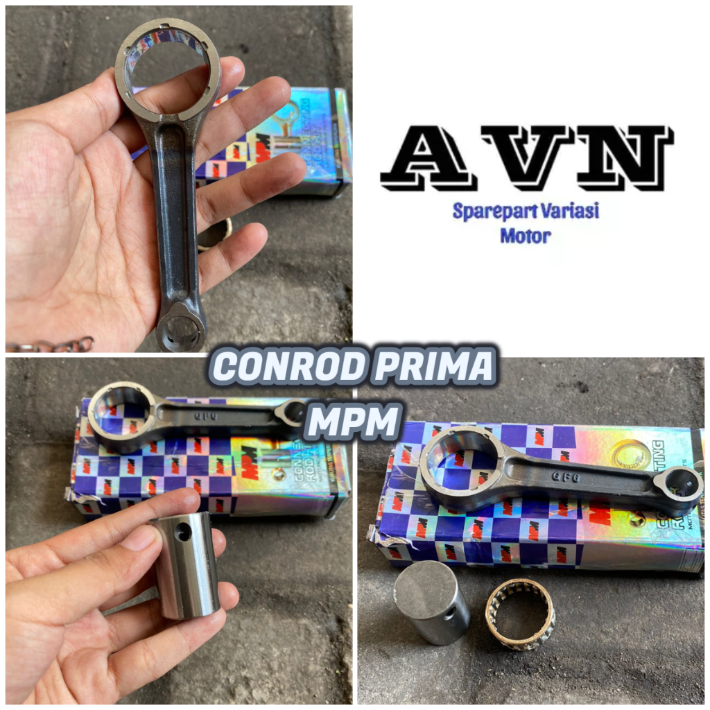 CONROD STANG SEHER / SEKER PRIMA MPM || CONROD STANG PISTON PRIMA MERK MPM