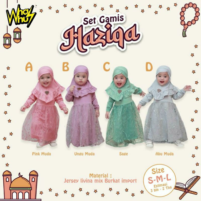 gamis haziqa