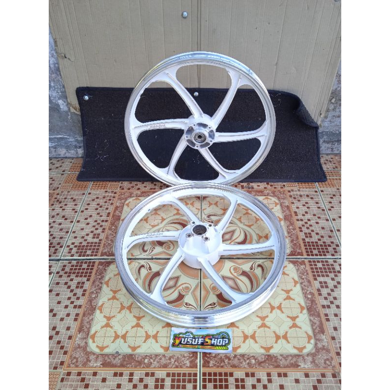 velg Nagoya Double Disc Supra x Fit Sonic 125 NSR GL