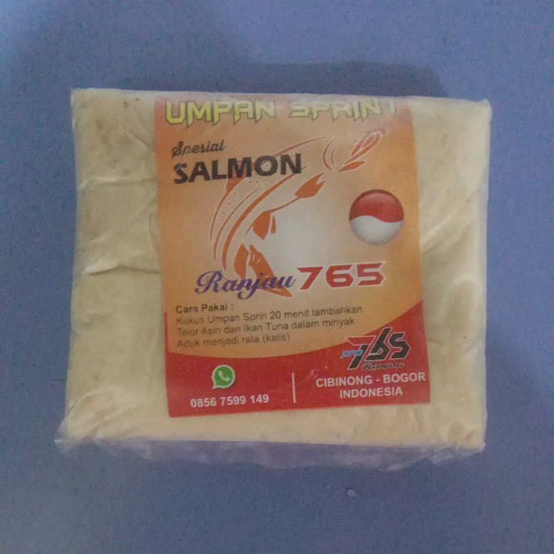 Umpan jadi ikan mas Sprint Salmon (100gr) Ranjau 765