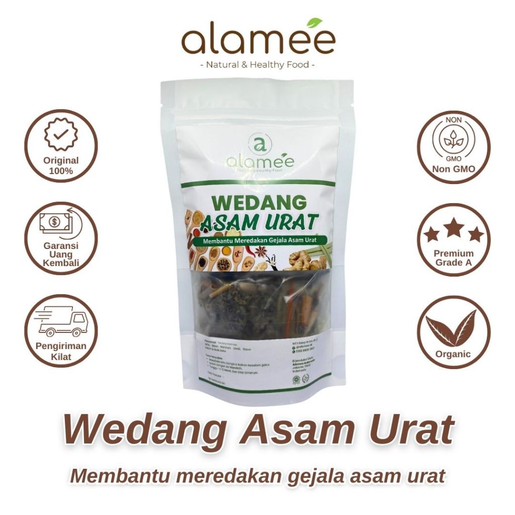 

Wedang Asam Urat Asli Rempah Minuman Herbal Alami Langsung Seduh Lengkap Komplit