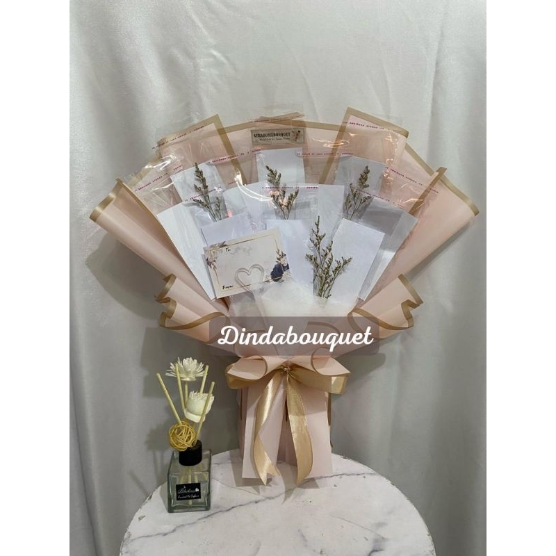 Bouquet Bungan Uang 10 Lembar | Kerangka Buket Uang 10 SLOT