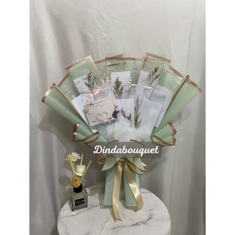 Bouquet Bungan Uang 10 Lembar | Kerangka Buket Uang 10 SLOT