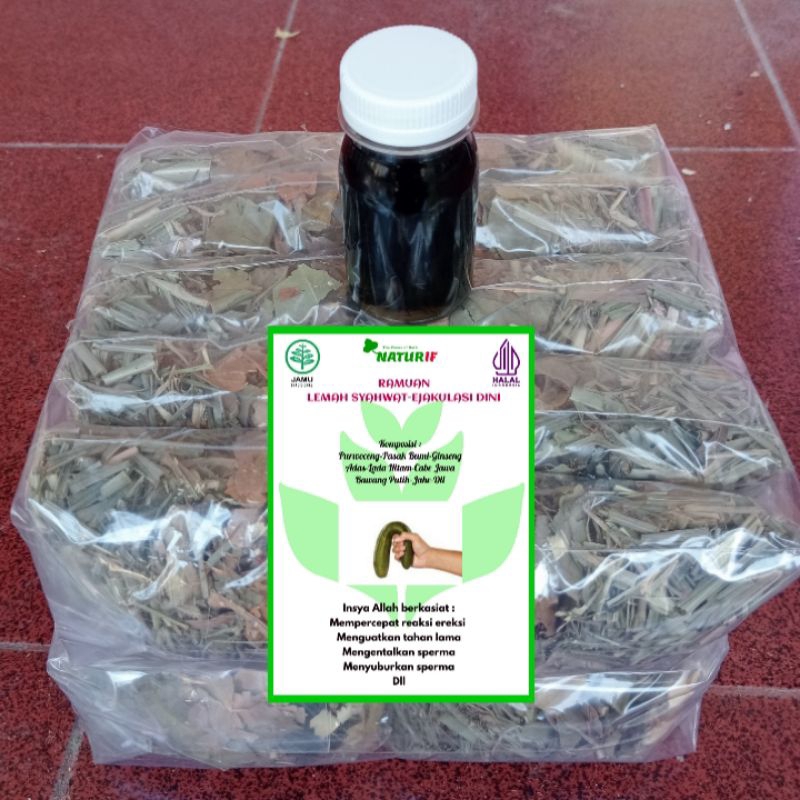 Paket Ramuan Lemah Syahwat+Minyak oles Pembesar Mr.P