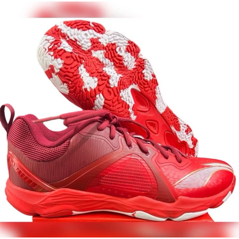 Sepatu Badminton Lining Ranger VI Lite / Ranger 6 Lite Red